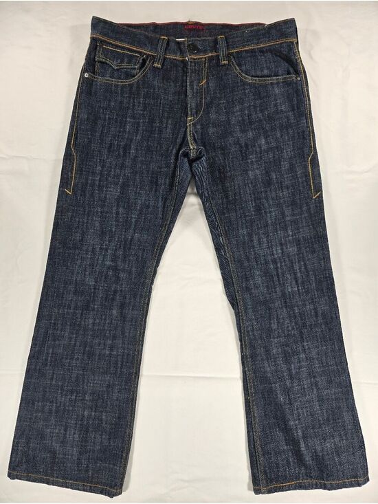 Levi's Other - Vintage Levi's Red Line Collection Jeans Boot Cut Men’s 34x30 Dark Wash Y2K RARE